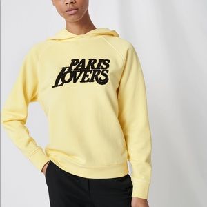 Maje “Paris Lovers” hoodie